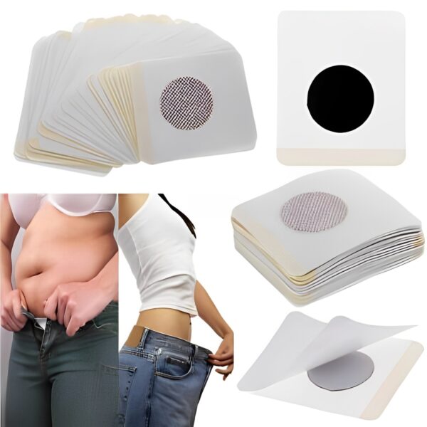 10/20/30 pcs Slimming Patches Natural Weight Loss Belly Fat Burning Stickers 30pcs - Black