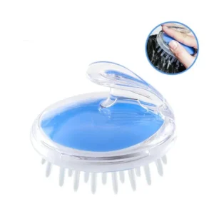 Silicone Shampoo Hair Wash Brush Hair scalp Massage Brush Head Anti Dandruff Haircare Massager Someday Silicone Comb Brush scalp Massager Bath