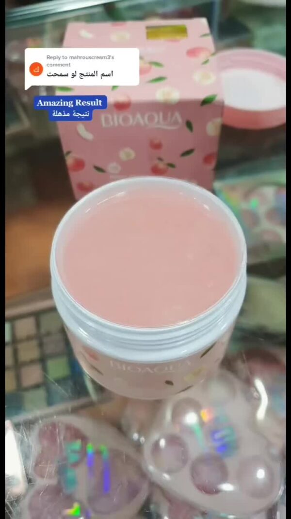 Bioaqua Peach Extract Fruit Acid Exfoliating Face Gel Cream 140g