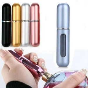 5ml Perfume Atomizer Spray Bottle For Travel Mini Perfume Refills Empty Spray Perfume Container (Random Color)