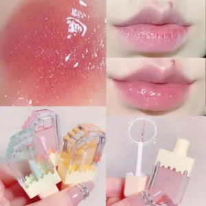 Single Piece Ice Cream Magic Lip Oil Moisturizing Longlasting Lip Oil For Girls