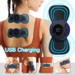 Mini Body Massager Pulse Neck Pain Relief EMS Butterfly Body Massager Men & Women