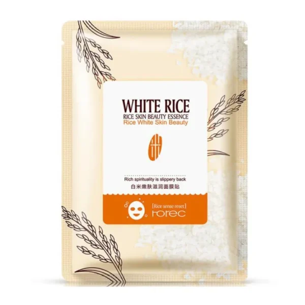 1/5/10 White Rice Face Sheet Masks - 30g
