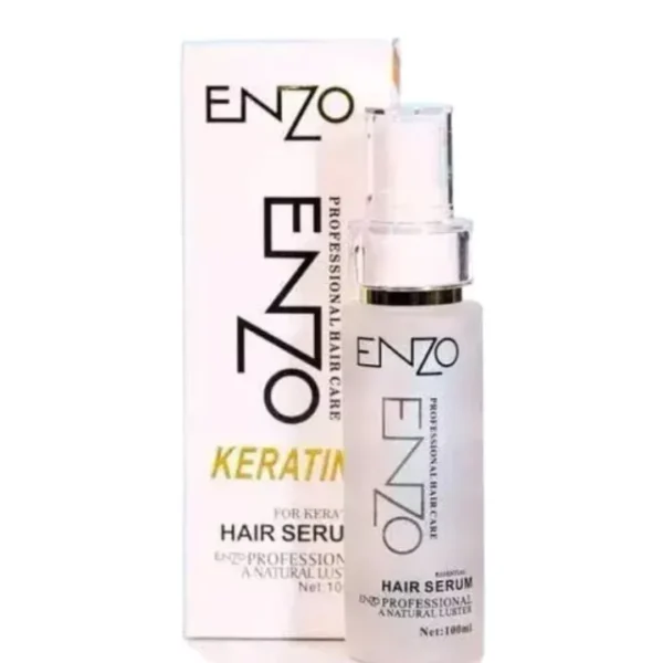 Enzo Professional Keratin Hair Serum for frizzy softness and dry deep nourish Beauty Care enzo hair serum for Men & Women 100ml