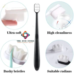 Soft Micro-Nano Manual Toothbrush Extra Soft Bristles Toothbrush with 12000 Bristles for Fragile Gums Adult Kid Children