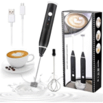 💎 Premium Rechargeable Coffee Frother & Mixer – For Café-Style ☕ Coffee, 🥚 Eggs & 🍰 Cakes