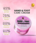 Cheek and chin hand and foot whitening cream