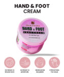 Cheek and chin hand and foot whitening cream