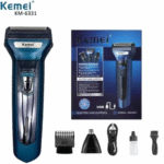 Kemei KM-6331 3 in 1 Grooming Kit with USB Charging