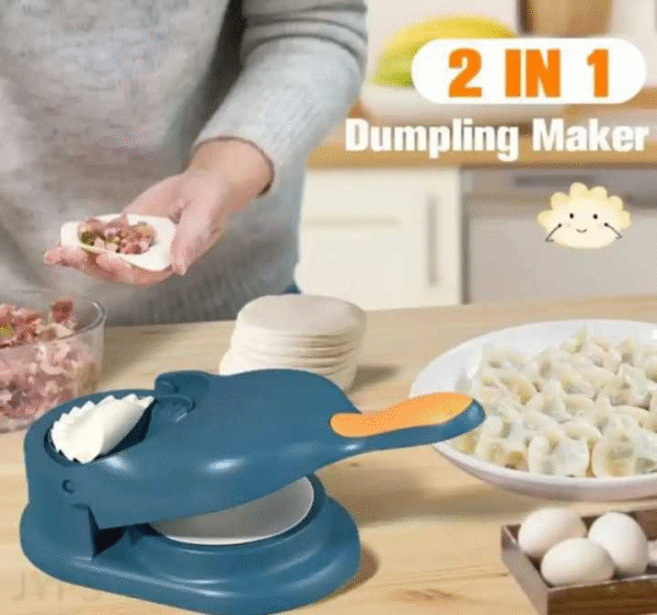 2In1 Dumpling Maker Machine For Kitchen Dumpling Mold Manual Dumplings Skin Press For Kitchen Accessories Modeling Machine Dough Pressing Tool Kitchen Accessories